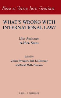 Produktbild: What's Wrong with International Law?
