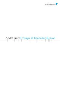 Produktbild: Critique of Economic Reason