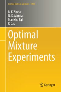 Produktbild: Optimal Mixture Experiments