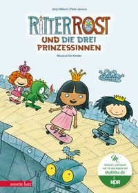 Produktbild: Ritter Rost und die drei Prinzessinnen (Ritter Rost mit CD und zum Streamen)