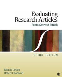 Produktbild: Evaluating Research Articles From Start to Finish