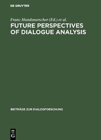 Produktbild: Future perspectives of dialogue analysis
