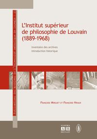 Produktbild: L'Institut sup&eacute;rieur de philosophie de Louvain (1889-1968)