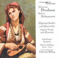 Produktbild: Zigeunerlieder und Quartette