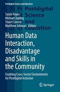 Produktbild: Human Data Interaction, Disadvantage and Skills in the Community