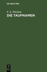 Produktbild: Die Taufnamen