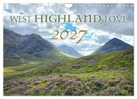 Produktbild: West Highland Love Kalender (Wandkalender 2027 DIN A4 quer), CALVENDO Monatskalender