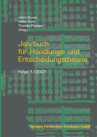 Produktbild: Jahrbuch f&uuml;r Handlungs- und Entscheidungstheorie