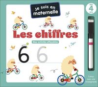 Produktbild: Je suis en maternelle : les chiffres : mes activit&eacute;s effa&ccedil;ables