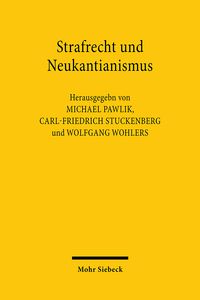 Produktbild: Strafrecht und Neukantianismus