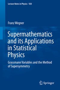 Produktbild: Supermathematics and its Applications in Statistical Physics