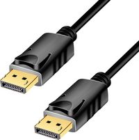 Produktbild: LogiLink DisplayPort AV Anschlusskabel [1x DisplayPort - 1x DisplayPort] 2m Schwarz