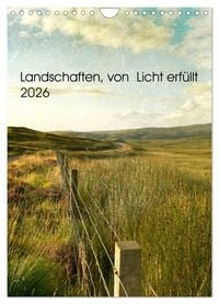 Produktbild: Landschaften, von Licht erf&uuml;llt (Wandkalender 2026 DIN A4 hoch), CALVENDO Monatskalender