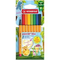Produktbild: STABILO Fineliner point 88 Mini Animal Vibes, 8er Set
