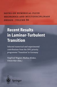 Produktbild: Recent Results in Laminar-Turbulent Transition