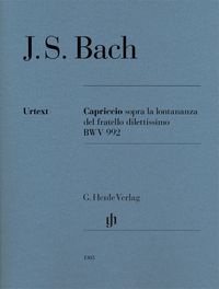 Bild vom Artikel Bach, Johann Sebastian - Capriccio sopra la lontananza del fratello dilettissimo B-dur BWV 992 vom Autor Johann Sebastian Bach