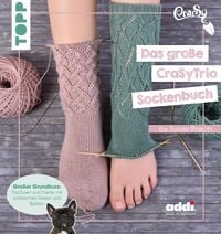 Produktbild: Das gro&szlig;e CraSyTrio-Sockenbuch