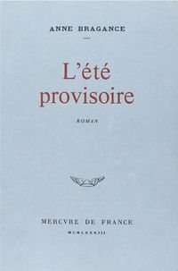 Produktbild: L'&eacute;t&eacute; provisoire