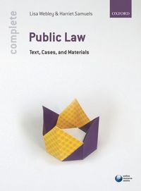 Produktbild: Complete Public Law: Text, Cases, and Materials