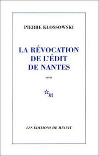Produktbild: La revocation de l'edit de nantes