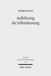 Produktbild: Aufkl&auml;rung als Selbstdeutung