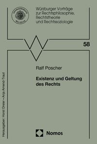 Produktbild: Existenz und Geltung des Rechts
