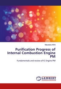 Produktbild: Purification Progress of Internal Combustion Engine PM