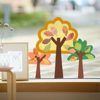 Produktbild Bastelset - Erstes Kleben Laubwald