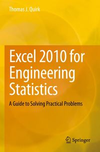 Produktbild: Excel 2010 for Engineering Statistics