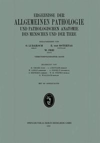Produktbild: Ergebnisse der allgemeinen Pathologie und pathologischen Anatomie