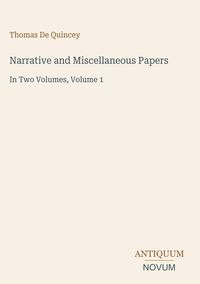 Produktbild: Narrative and Miscellaneous Papers
