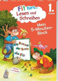 Produktbild: Fit f&uuml;rs Lesen und Schreiben 1. Klasse. Mein 5-Minuten-Block