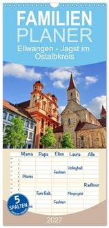 Produktbild: Familienplaner 2027 - Ellwangen - Jagst im Ostalbkreis mit 5 Spalten (Wandkalender, 21 x 45 cm) CALVENDO