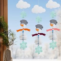 Produktbild: Bastelset - Erstes Fädeln Filzgirlande Schneemann