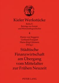 Produktbild: St&auml;dtische Finanzwirtschaft am &Uuml;bergang vom Mittelalter zur Fr&uuml;hen Neuzeit