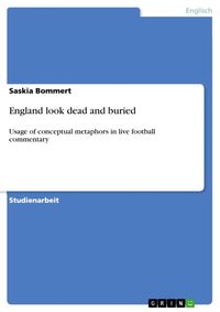 Produktbild: England look dead and buried