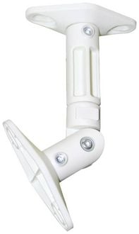 Produktbild: Neomounts SPEAKER-W100 Lautsprecher-Deckenhalterung Neigbar Boden-/Deckenabstand (max.): 14.2 cm Wei&szlig; 1 St.