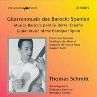 Produktbild: Schmitt, T: Gitarrenmusik des Barock: Spanien