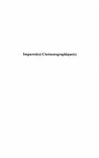 Produktbild: Impurete(s) cinematographique(s)