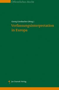 Produktbild: Verfassungsinterpretation in Europa
