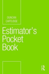 Produktbild: Cartlidge, D: Estimator's Pocket Book