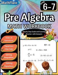 Produktbild: Pre Algebra Workbook 6th and 7th Grade