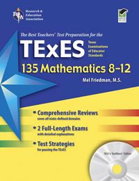 Produktbild: Texas Texes 135 Mathematics 8-12 W/CD-ROM