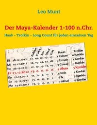Produktbild: Der Maya-Kalender 1-100 n.Chr.