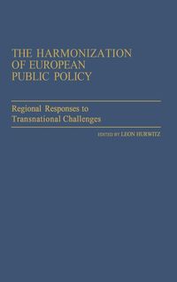 Produktbild: The Harmonization of European Public Policy