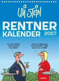 Produktbild: Uli Stein Rentnerkalender 2027: Monatskalender f&uuml;r die Wand