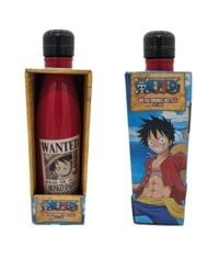 Produktbild: One Piece (Wanted: Luffy) Metall-Trinkflasche