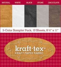 Produktbild: C&T Publishing: kraft-tex (R) Basics 5 Colours Sampler Pack,
