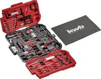 Produktbild: kwb 370630 Werkzeugkoffer best&uuml;ckt 125teilig