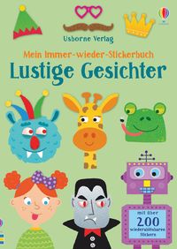 Produktbild: Mein Immer-wieder-Stickerbuch: Lustige Gesichter